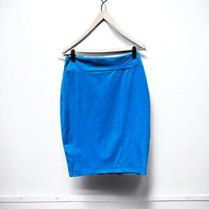 🌻Susana Monaco Blue Bodycon Pencil Skirt Size XS